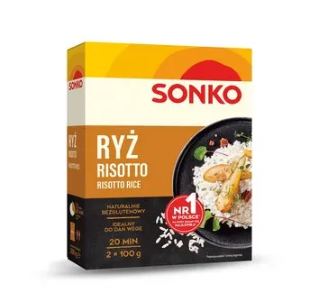 SONKO/RIZANA 2 -Ryz risotto 2x100g/ Risotto Rice