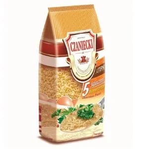 CZANIECKIE -Makaron 250g Literki/ Letters Pasta