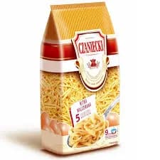 CZANIECKIE -Makaron 250g Nitka Walcowana/ Rolled Thread Pasta