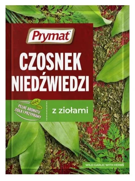 PRYMAT -Czosnek Niedzwiedzi z Ziolami/ Wild Garlic w/ Herbs