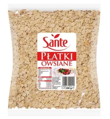 SANTE -Platki Owsiane Blyskawiczne in folia/ Instant Oat Flakes