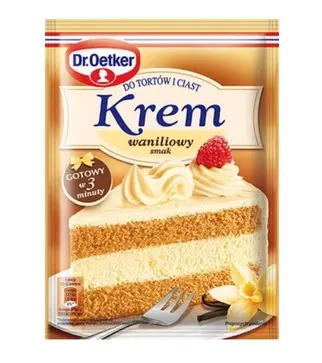 DR. OETKER -Krem do tortow waniliowy/ Cake Cream Vanilla