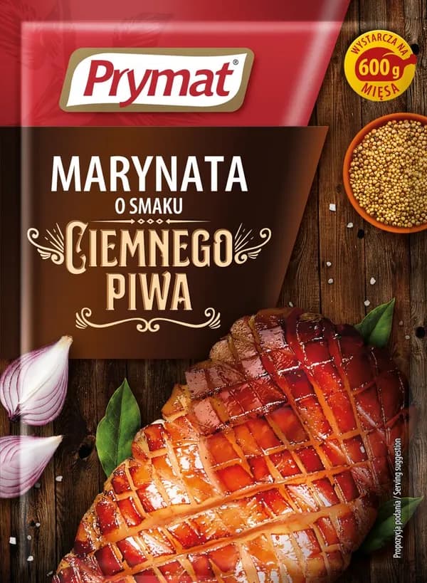 PRYMAT -Dark Beer Marinate / Marynata o smaku ciemnego piwa 20g (25/cs)