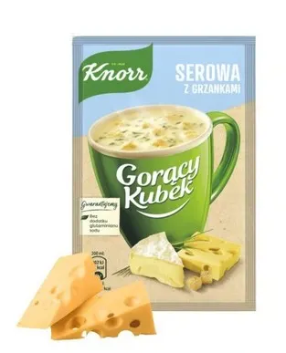KNOR -Zupa GK serowa / Instant soup Cheese 22 (32/cs)