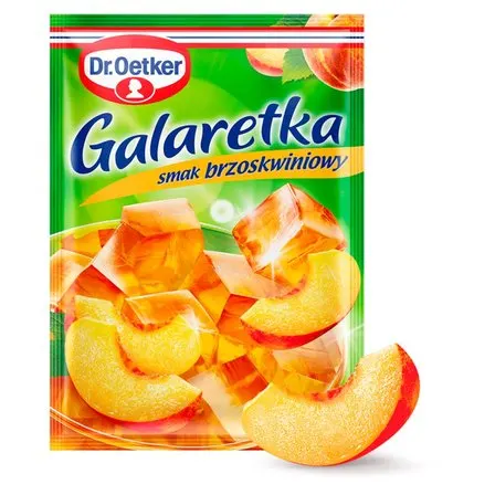 DR. OETKER -Galaretka brzoskwinia/ Peach Jelly