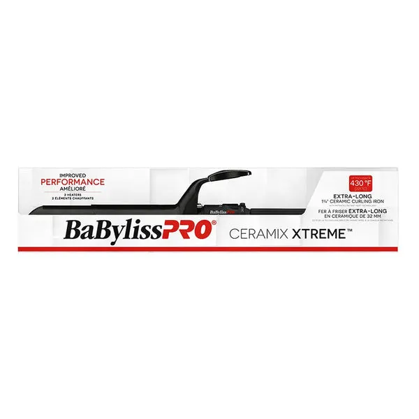 BABYLISS PRO Ceramic Extra-Long Curling Iron - 1 1/4"