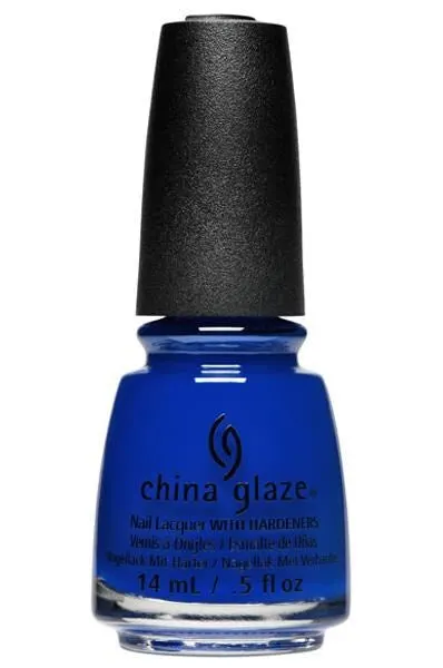 CHINA GLAZE Nail Lacquer (0.5 fl.oz/14ml) - Simply Fa-Blue-Less