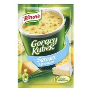 KNOR -Zupa GK serowa z grzankami 19g (36/cs)