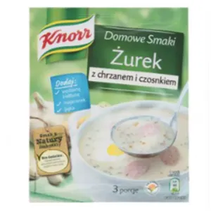 KNOR -Zupa zurek z chrzanem i czosnkiem 49g (22/cs)