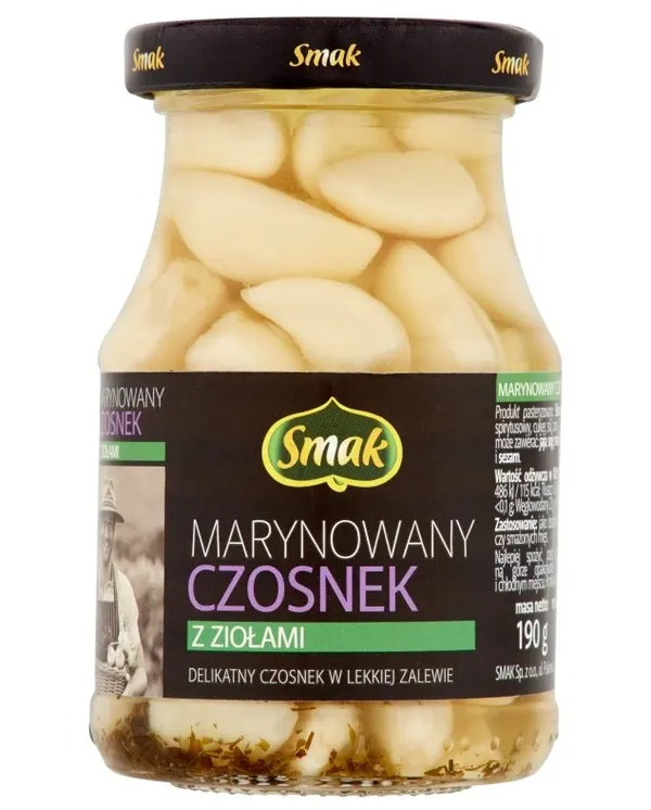 SMAK -Czosnek z ziolami / Marinated Garlic with Herbs