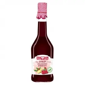 Polska Roza -Syrop malinowo-imbirowy 500ml (6/cs) Polska Roza