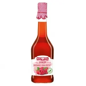 Polska Roza -Syrop rozano-malinowy 500ml (6/cs) Polska Roza