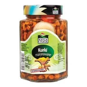 NASZA CHATA -*Kurka marynowana/ MARINATED CHANTERELLE 250g (12/cs)