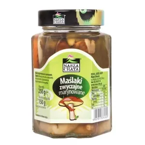 NASZA CHATA -*Maslak marynowany/ MARINATED SLIPPERY JACK 250g (12/cs)