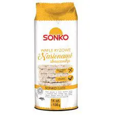 SONKO/RIZANA 2 -Wafle ryz. 130g slonecznik (16/cs)