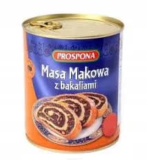 PROSPONA -Masa makowa mala 400g (6/cs)
