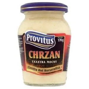 PROVITUS -Chrzan EXXXTRA MOCNY/HOT HORSERADISH 170g(12/cs)