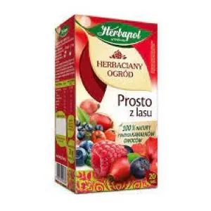 HERBAPOL -OGROD PROSTO Z LASU fix z kawalkami owocow 2.5g x 20 tb