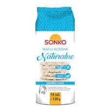 SONKO/RIZANA 2 -Wafle ryz. 130g naturalne (16/cs)