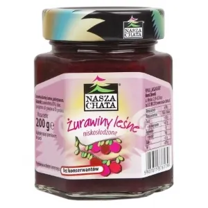 NASZA CHATA -Zurawina niskoslodzona 200g(12/cs)