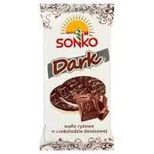 SONKO/RIZANA 2 -Wafle ryz. 65g w czek. gorzkiej (24/cs)