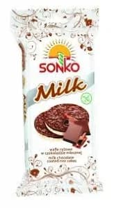 SONKO/RIZANA 2 -Wafle ryz. 65g w czek. mlecznej (24/cs)