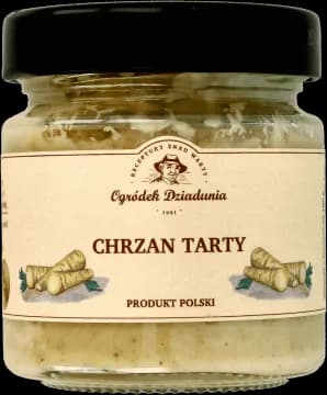 OGRODEK DZIADUNIA -CHRZAN TARTY 210g (8/cs)