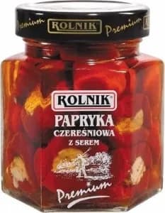 Papryka czeresniowa z serem 314ml(6/cs)