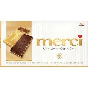 STORCK -MERCI czekolada Kawowo-Smietankowa 100g(15/cs)