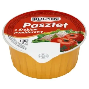 Paszt. z pomidorami 130g (36/cs)/ PATE WITH TOMATOES