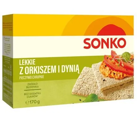 SONKO/RIZANA 2 -Pieczywo Lekkie Orkiszowe170g