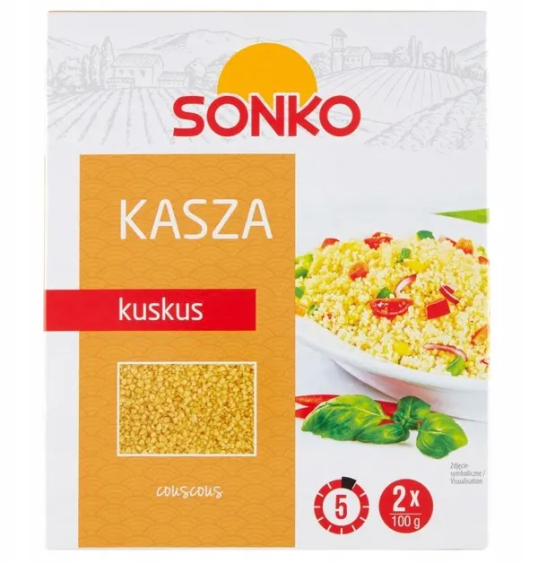 SONKO/RIZANA 2 -Kuskus/ Coucous 100g x 2 (6/cs)