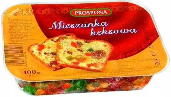 PROSPONA -Mieszanka Keksowa / Fruitcake mix 100g ( 12/ cs )