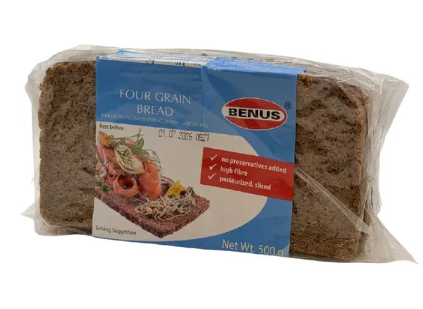 MESTEMACHER -Chleb cztero zbozowy / Four-grain bread 500g (041) (12/cs)