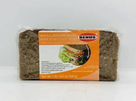 MESTEMACHER -Zytni z ziarnem slonecznika / Whole Grain Rye Bread with Sunflower seeds (34EX)
