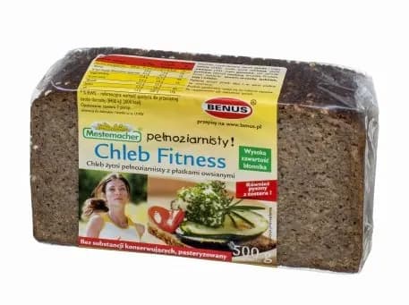MESTEMACHER -Zytni fitness z platkami owsianymi / Fitness Whole Grain Rye Bread (38EX)