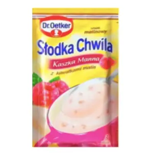 DR. OETKER -Kaszka manna malina 49g (25/cs)