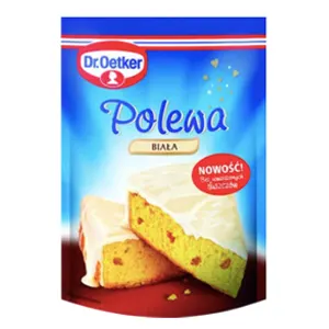DR. OETKER -Polewa czek. biala/ WHITE TOPPING 100g (20/cs)