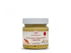 OGRODEK DZIADUNIA -MUSZTARDA CHRZANOWO-MIODOWA 210g (8/cs)