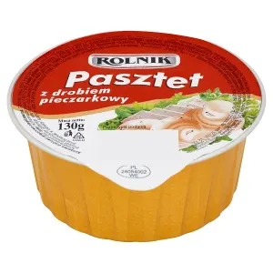 Paszt. z pieczarkami 130g (36/cs)/ PATE WITH MUSHROOMS
