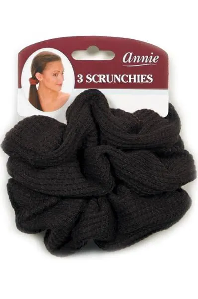 ANNIE 3pcs Hair Scrunchies - Assorted