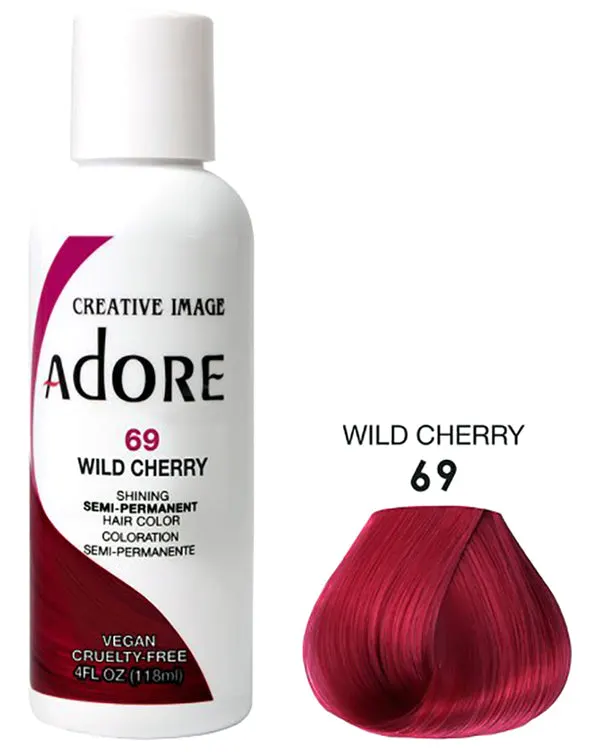 ADORE Semi Permanent Hair Color (4oz) - 069 Wild Cherry