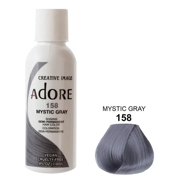 ADORE Semi Permanent Hair Color (4oz) - 158 Mystic Gray