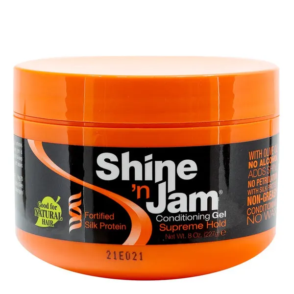 AMPRO Shine 'n Jam Conditioning Gel (Supreme Hold) - 8oz