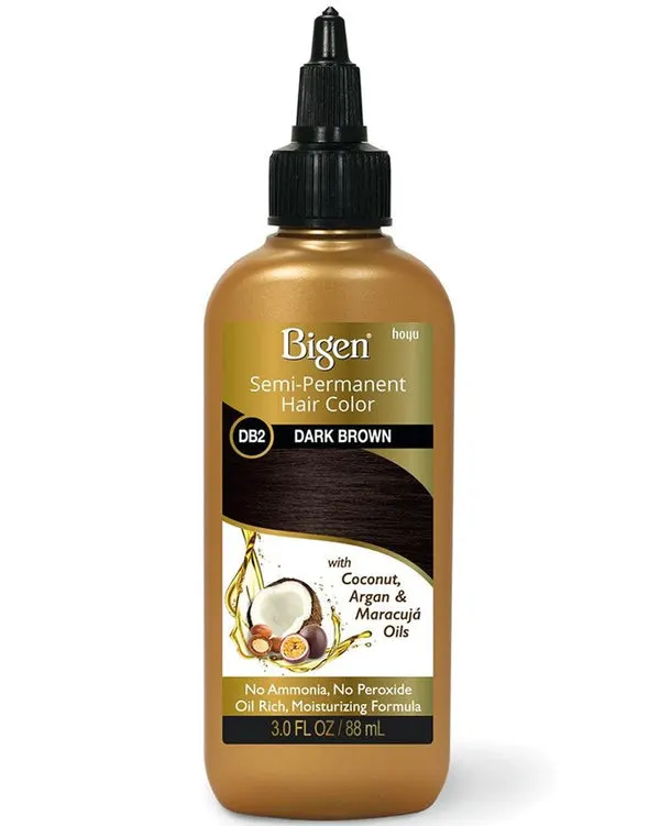 BIGEN Semi Permanent Color (3oz) - DB2 Darkest Brown