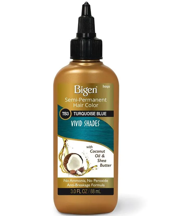 BIGEN Semi Permanent Color (3oz) - TB3 Turquoise Blue