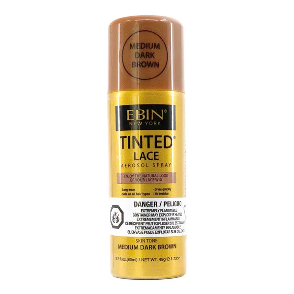 EBIN Tinted Lace Color Spray (2.7oz) - Medium Dark Brown