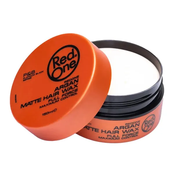 RED ONE Matte Hair Wax (5oz) - Argan