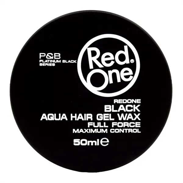 RED ONE Mini Aqua Hair Gel Wax (50ml) - Black