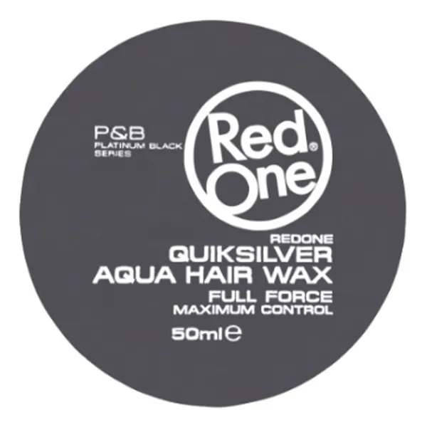 RED ONE Mini Aqua Hair Wax (50ml) - Quik Silver